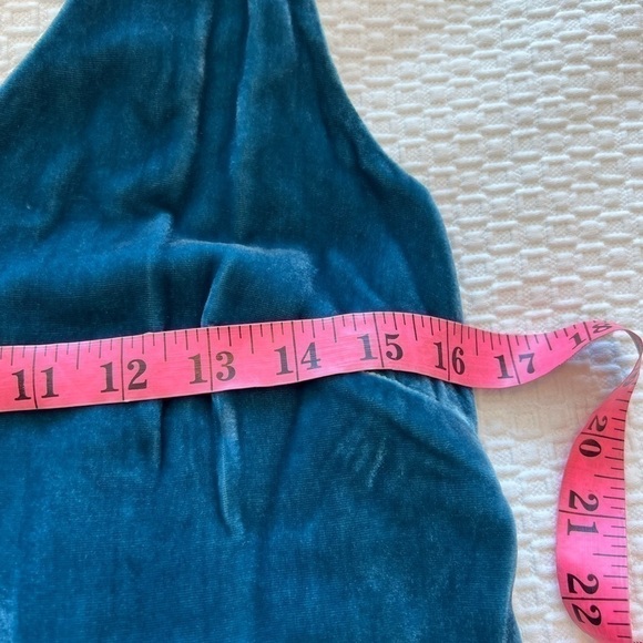 L'AGENCE Gabriella Velvet Camisole in Cortez Blue NWT - Picture 13 of 16
